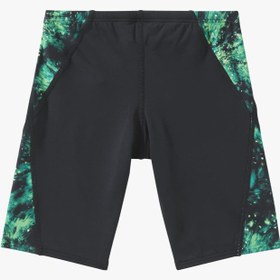 Resim Durafast Elite® Boy's Jammer Swimsuit | Radiant Flare 310 Green - 22 