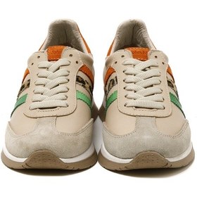 Resim Sneaker Günlük Kadın Mar-25y-192-910 John May Tropic Tropic Bej - Turuncu 