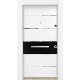 Resim Mono Çelik Kapı MN-6029 Dış Iklim Kapısı Yağmur'a ve Güneşe Dayanıklı Çelik Kapı 