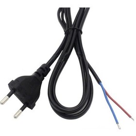 Resim Power Kablo 2X0.75Mm 1 Metre Uzatma 2 Pin Teyp Fişi Uçu Açık 