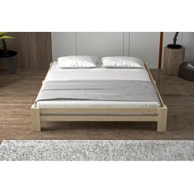 Resim Koç Tek Yapı Bella-Doğal Masif Ahşap Karyola Bella 