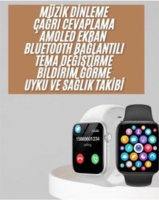 Resim 1.83 İnç Akıllı Saat Android Ve İos Uyumlu Çağrı Cevaplayabilen Adımsayar Gps Takibi 