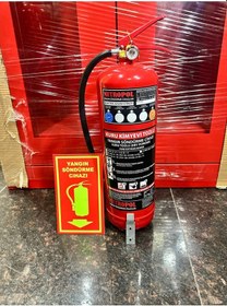 Resim 6 Kg Abc Tozlu Yangın Söndürme , Yangın Söndürme Tüpü , Yangın Söndürme ,teknim Tfb-3165g El I 