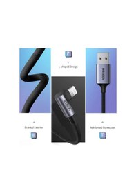Resim Ugreen Mfı Lightning Apple iPhone Uyumlu Oyuncu Şarj Kablosu 1 Metre 