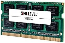 Resim HI-LEVEL 4GB 1600MHz DDR3 1.35V CL11 LOW VOLTAGE SODIMM RAM 