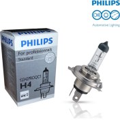 Resim Philips 2 Adet 12V H4 60/55W Tırnaklı Ön Far Ampulü 