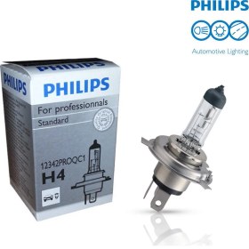 Resim Philips 2 Adet 12V H4 60/55W Tırnaklı Ön Far Ampulü 