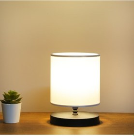 Resim Homing Tasarım Mini Abajur Beyaz Ayd-3239 Beyaz 