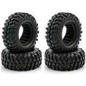 Resim Flybuy Trx4 Scx10 Rc Mufunye Lastik Kauçuk İçin Araçlar Adet 96mm 4 1/10 Cl 