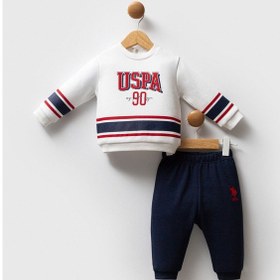 Resim U.S. Polo Assn. U.s. Polo Assn Erkek Bebek Beyaz Takım 5274-48921 Beyaz 