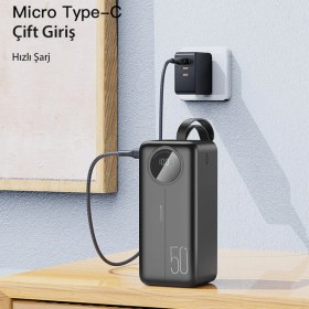 Resim Yesido YP42 30.000 Mah Dijital Göstergeli 