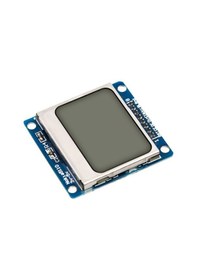Resim Nokia 5110 84x48 LCD Ekran (Mavi Arka Işıklı) 