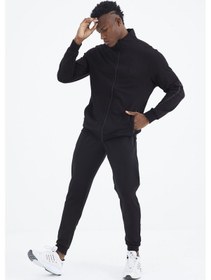 Resim Tommy Life Igor Siyah Standart Kalıp Eşofman Takım - 85229 Siyah 