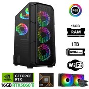 Resim Xaser Thunder X860 R7-7800X3D 16 GB 1 TB SSD RTX5060Ti Masaüstü Oyuncu Bilgisayarı 