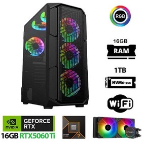 Resim Xaser Thunder X860 R7-7800X3D 16 GB 1 TB SSD RTX5060Ti Masaüstü Oyuncu Bilgisayarı 