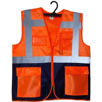 Cepli Mühendis Ikaz Yeleği Turuncu L-Turuncu