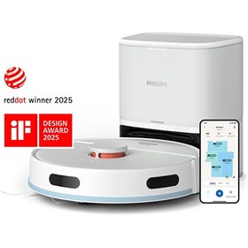 Resim Philips XU2100/20 2000 Serisi İstasyonlu Kutup Beyazı Robot Süpürge 