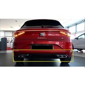 Resim Seat leon arka tampon difüzör fr 2021+ 