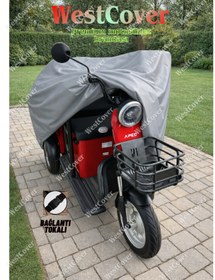 Resim WestCover Siyah Apec Apm5 Uyumlu Motor Çadırı,motosiklet Brandası 