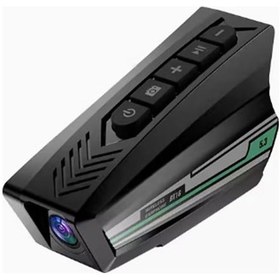 Resim Bt16 Motosiklet Kask Bluetooth Kulaklık 2000 Mah Batarya 1080p 