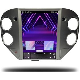 Resim Caros Volkswagen Tiguan Tesla 2008-2016 Uyumlu Android Multimedya 1gb Ram 32gb Hafıza 12" 