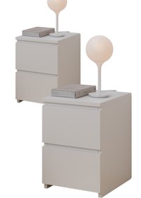 Resim Monte Sehpa Fly 2li Komodin Seti 