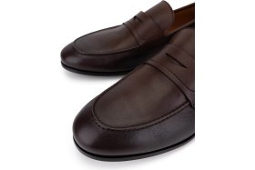 Resim Rossi Erkek Hakiki Deri Gri Loafer Ayakkabı 668 264K Erk Ayk SK25-26 Marron 