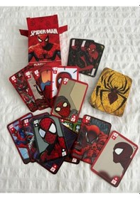Resim Anime Spiderman İskambil Poker Kartı 