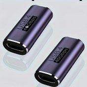 Resim IIC SERİAL USB-C Adaptörü, 100W Hızlı Şarj, 40Gbps Yüksek Hız Veri Aktarıma, 8K@60Hz Video Çıkışı, Tak ve Çalıştır, Sürücü Gerektirmez, Dizüstü Bilgisayarlar, Tabletler ve Telefonlarla Uyumlu, Çoklu Cihaz Uyumluluğu | Modern Kompakt Tasarım | Yüksek Hız Performansı 