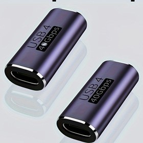Resim IIC SERİAL USB-C Adaptörü, 100W Hızlı Şarj, 40Gbps Yüksek Hız Veri Aktarıma, 8K@60Hz Video Çıkışı, Tak ve Çalıştır, Sürücü Gerektirmez, Dizüstü Bilgisayarlar, Tabletler ve Telefonlarla Uyumlu, Çoklu Cihaz Uyumluluğu | Modern Kompakt Tasarım | Yüksek Hız Performansı 