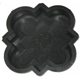 Resim Plastik Parke Taşı Kalıbı Tekli Küçük Orkide 4,5 Cm (10 Ad) 