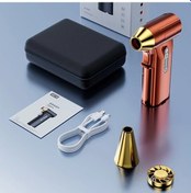 Resim Wangxi Red Violent Fan 3 Hızlı Usb Şarjlı Fırçasız Motorlu Taşınabilir Basınçlı Hava Üfleyici 