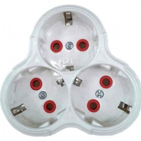 Resim efmues Golyat 3 Girişli Fiş Priz Çoğaltıcı 