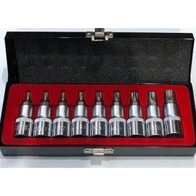 Resim Alfatech 10 Parça Fg 5 Köşeli Torx Lokma Takımı 
