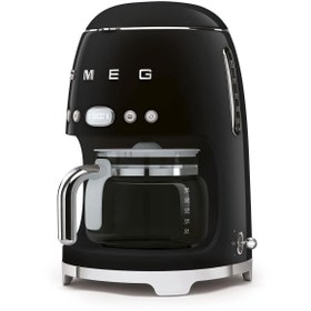 Resim Smeg Siyah Filtre Kahve Makinesi Dcf02bleu 
