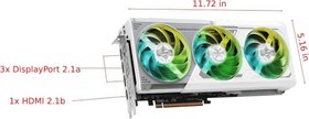 Resim Asrock RX 9070 XT Steel Legend 256 Bit GDDR6 16 GB Ekran Kartı Outlet 