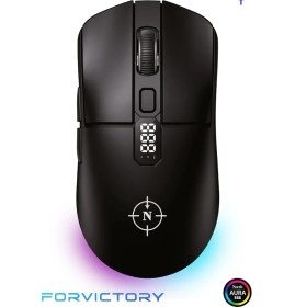 Resim North Odin Pro Wl 26.000 Dpı 750 IPS 70G Ultralight Rgb Kablosuz Gaming Mouse 