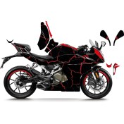 Resim Cf Moto 250SR Şimşek Deseni 