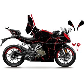 Resim Cf Moto 250SR Şimşek Deseni 
