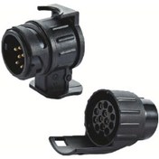 Resim Xuweiwei 2 Adet Avrupa Standart 13-7 Mini Adaptör 7-13 Dönüştürücü Priz Karavan 