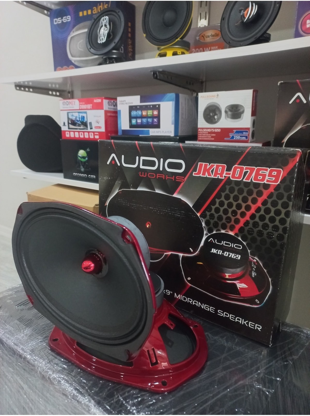 AUDİOMAX Audio Works Fk07 700w 80rms Oval Midrange Fiyatı ve