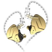 Resim Jeemson Kz Zsn Pro X Kulak İçi Kulaklık, 1dd+1ba Hibrit Sürücü, 3.5mm Kablolu, Metal Gövde, Değiştirilebilir Kablolu, Altın Mikrosuz Zsn Pro 
