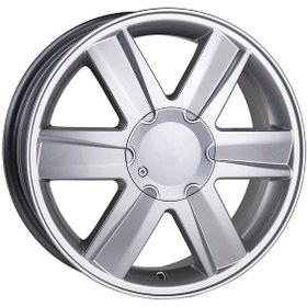 Resim RC Jant Takım 4x100 6.5x16 -289 Et49 60.1 Sılver Renault Uyumlu 