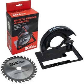 Resim Rox Wood 0281 Avuç Taşlama Makinesi Sunta Kesme Aparatı 100 Mm 