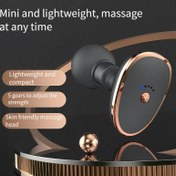 Resim Taşınabilir Güçlü Mini Masaj Aleti, Beş Seviyeli Masaj Yoğunluğu Ayarı, USB Şarjlı, Çoklu Renk Seçenekleri, Tüm Vücut Kas Gevşetici, Derin Boyun ve Sırt Masajı, Kablosuz ve Kompakt Tasarım, Taşıması Kolay, Şık Hediye Olarak İdeal 