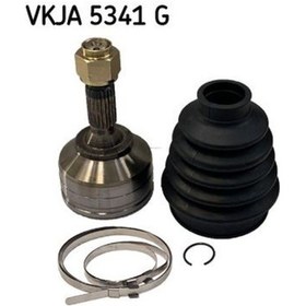Resim SKF VKJA5341G Aks Kafası Dış C2 C3 (Tek,Tarafı Dıs Dısl: 21 Tekerlek Tarafı İç Dişli Bagl: 21 Conta Capı:48Mm Uzunluk140,5Mm) 1,4 03- 