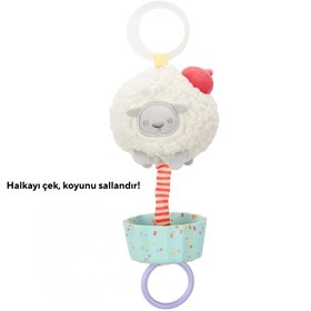 Resim Skip Hop Askılı Puset Oyuncağı Kuzu 