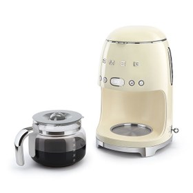 Resim Smeg DCF02CREU Krem Filtre Kahve Makinesi 