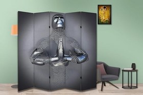 Resim İnsan Tasarımlı Oda Bölücü Paravan 180 x 200 cm 