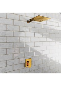 Resim Fause Fau102-G Ankastre Tetra Duş Seti Altın 